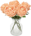 Blue Artificial Flowers — Peach Fuzz