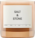 Soy Metal Scented Candle — Black Rose & Oud