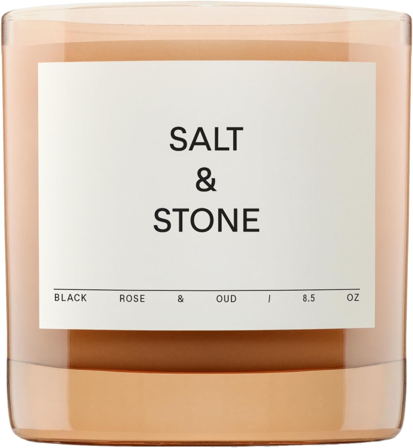 Soy Metal Scented Candle — Black Rose & Oud