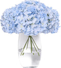 Black Artificial Flowers — Sky Blue