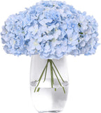 Black Artificial Flowers — Sky Blue