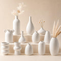 Scandinavian Ceramic Vase — Set of 12