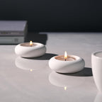 Handcrafted Blue Candle — 6" - View 2