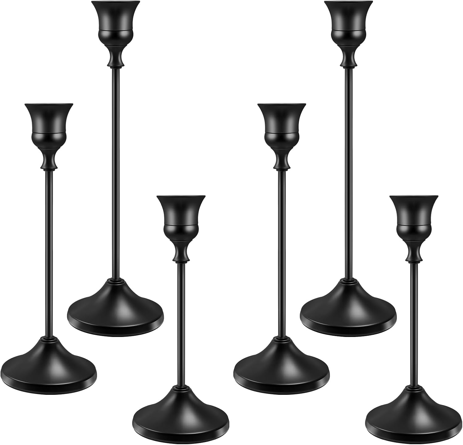 Black Candle — Set of 2 — Black
