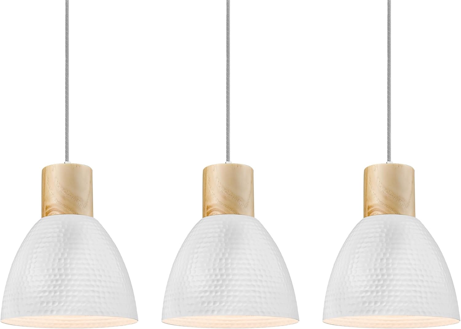 Modern Black Pendant Light — Small