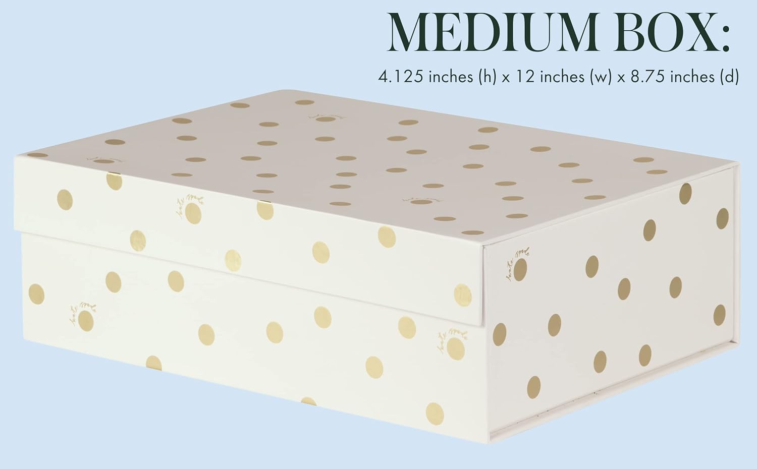 Luxe Gold Storage Bin - View 6
