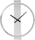 Round Modern Black Mirror — 23" - View 7