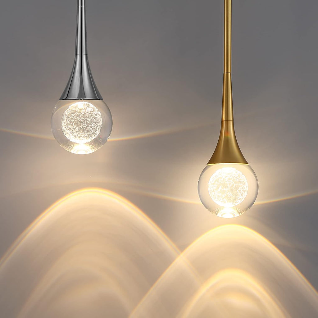 Dimmable Luxe Gold Pendant Light — 1-Light - View 2