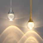 Dimmable Luxe Gold Pendant Light — 1-Light - View 2