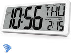 Battery Operated Wall Clock — 15.2" — 14.9" Atomic Clock