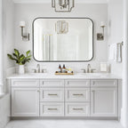 Luxe Black Wall Mirror — 36" - View 6