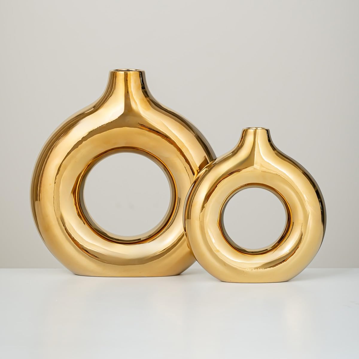 Luxe Black Vase — SET(S+L)