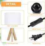 Boho Beige Desk Lamp - View 3