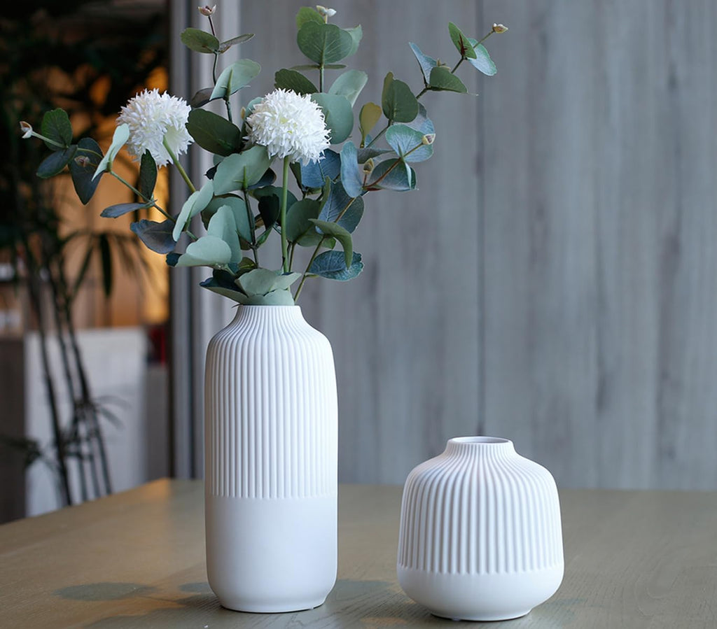 Boho Ceramic Vase — Set of 2 - View 3