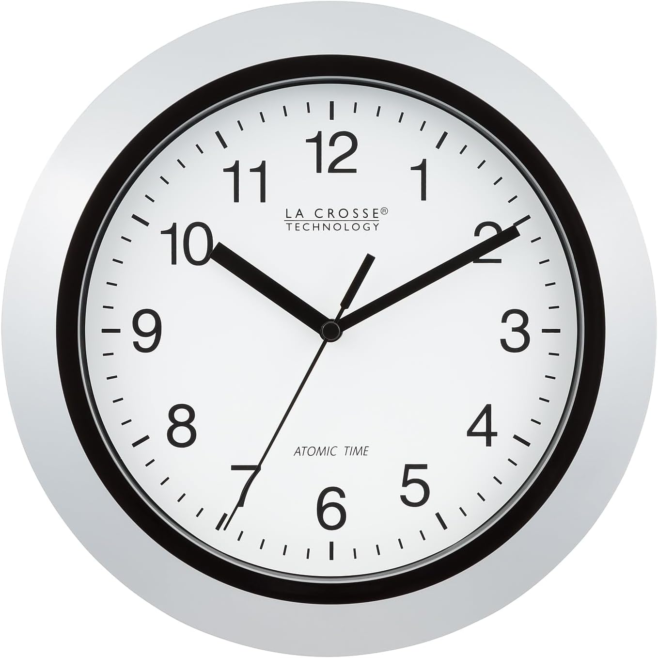Mid-Century Wall Clock — 10" — 10 Inch