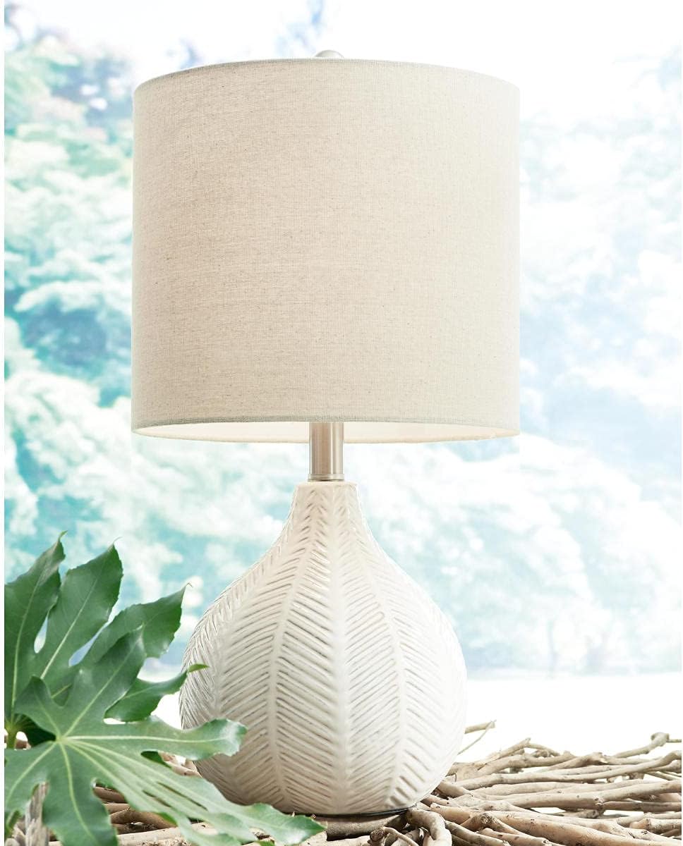 White Table Lamp — 11" - View 2
