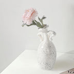 Modern Black Flower Vase — 7" - View 3