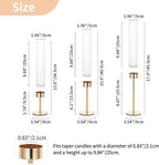 Gold Candle — Set of 6 - View 7