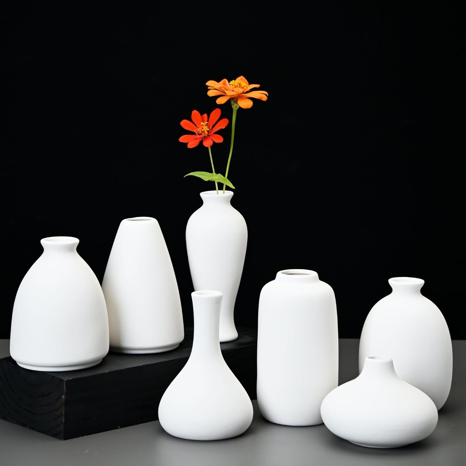 Boho Gold Vase — Set of 9 - View 2