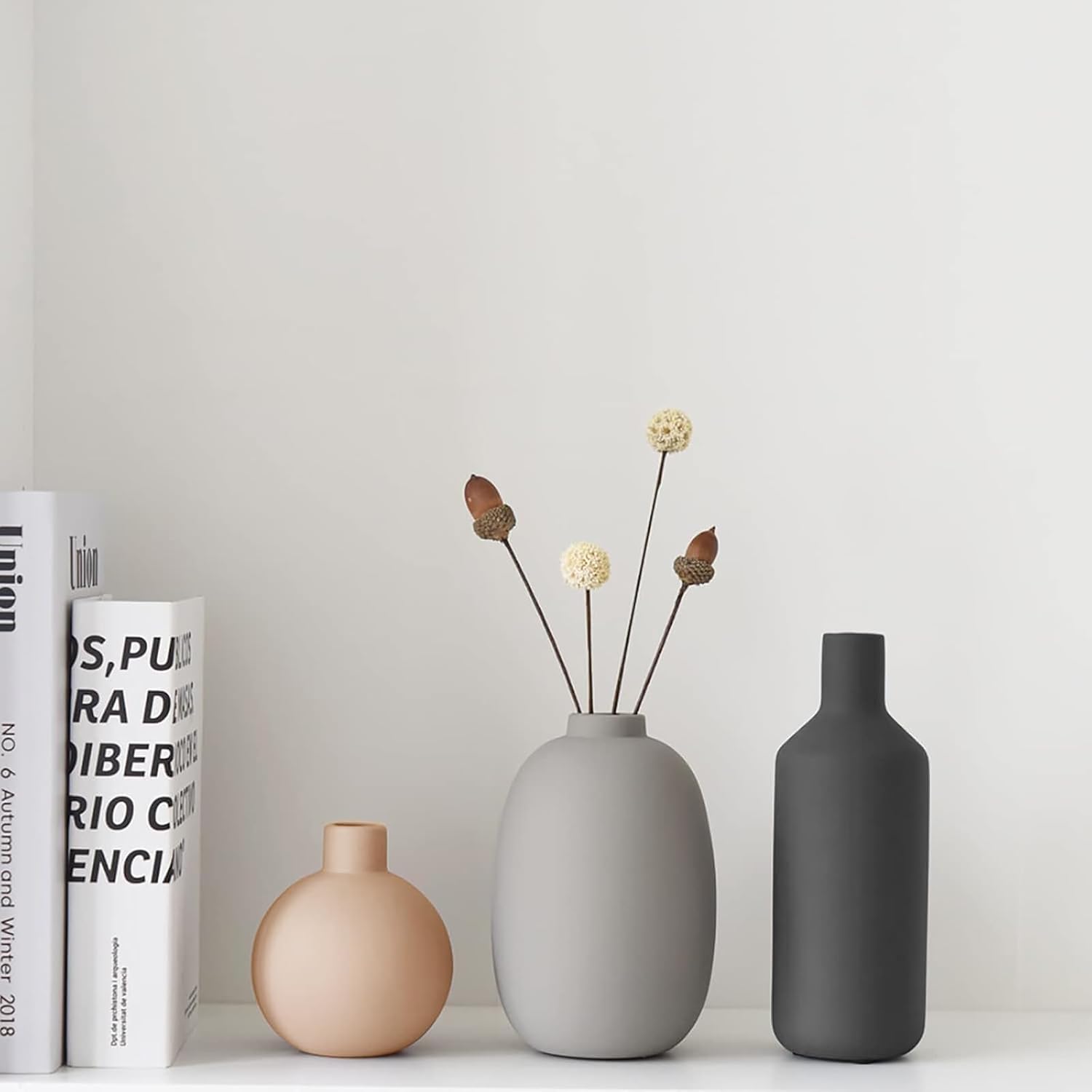 Farmhouse Ceramic Vase — Set of 3 - View 5