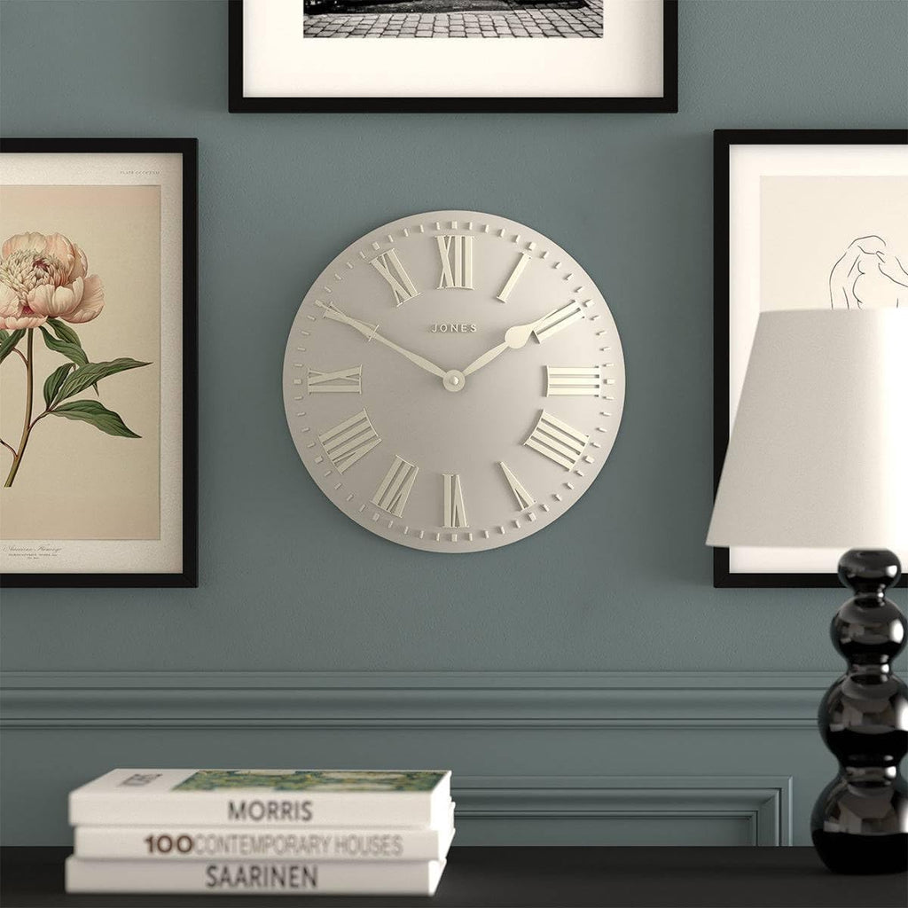 Modern Blue Wall Clock — 12" - View 2