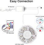 USB Metal LED Strip Lights — 65" - View 8