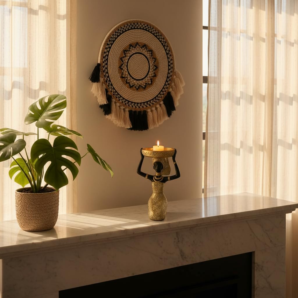 Luxe Black Candle - View 2
