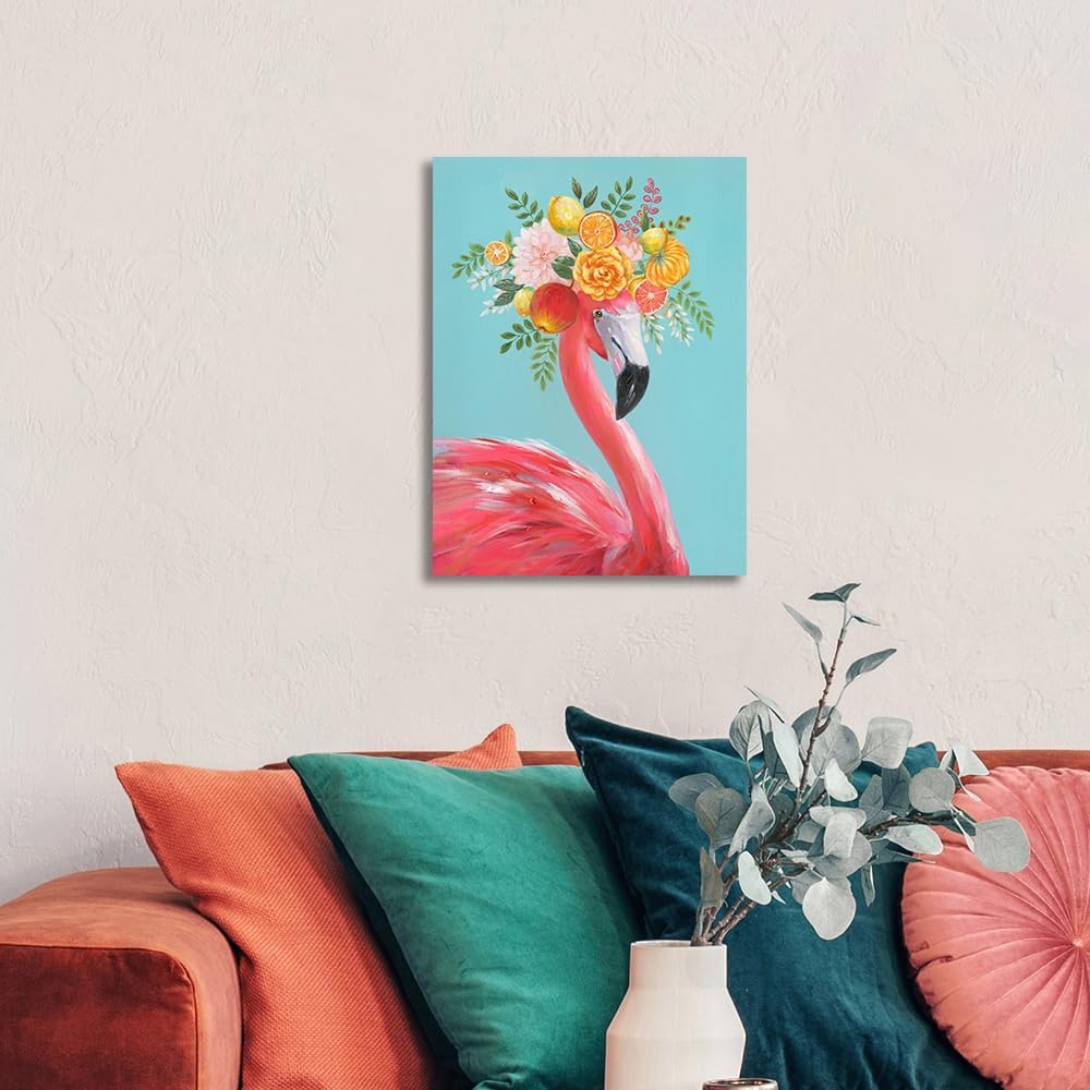 Green Canvas Wall Art — 12" - View 3