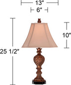 Brown Table Lamp — 25.5" - View 4