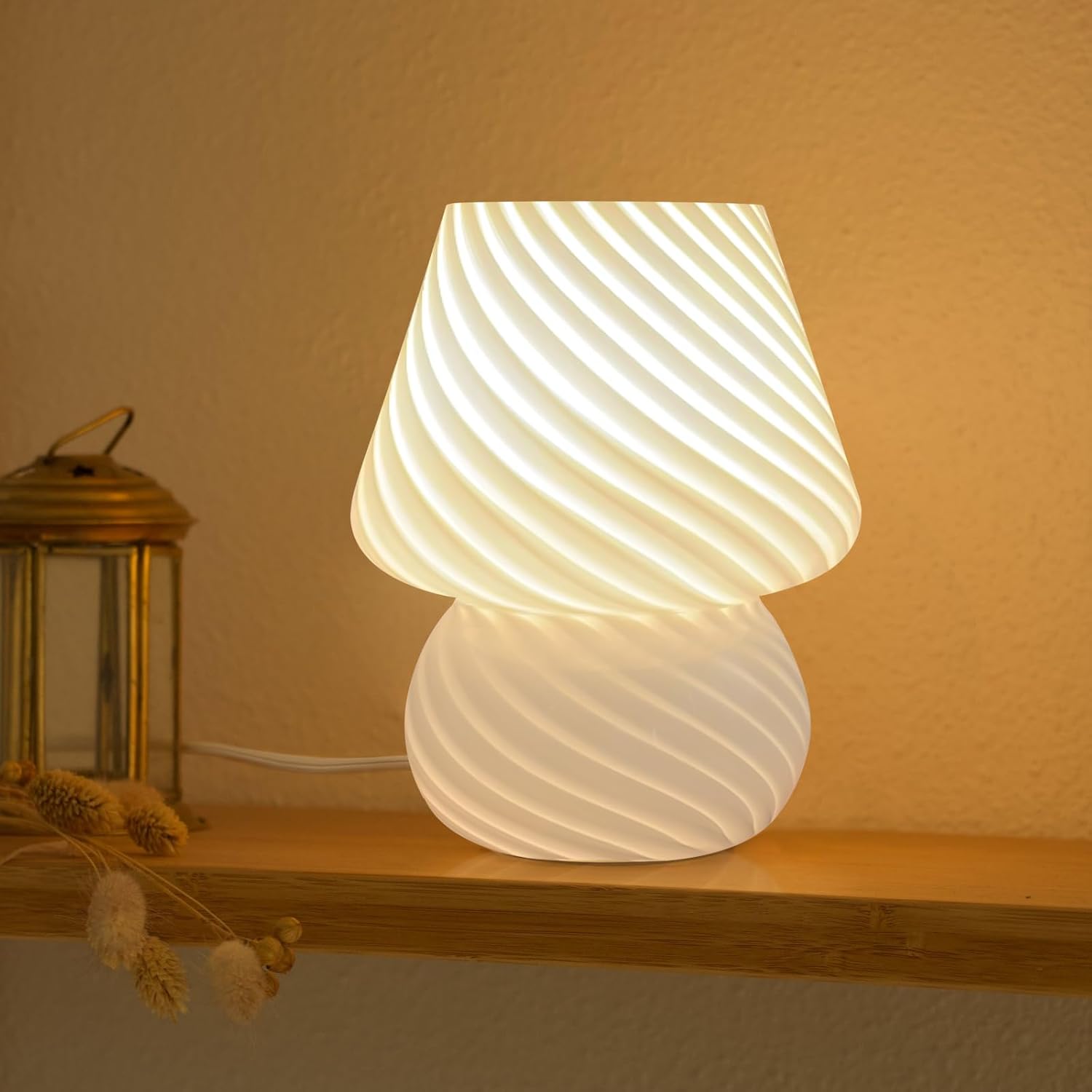 Dimmable Black Bedside Lamp — Not-dimmable-‎white-1pack