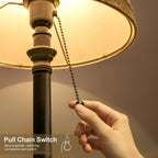 Black Bedside Lamp — 19.5" - View 4