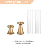 Luxe Metal Candle — Set of 2 - View 7