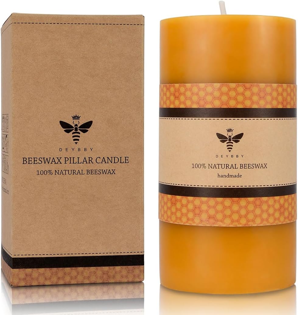 Wax Pillar Candle — 3" — 3x6 inch(1 Pack)