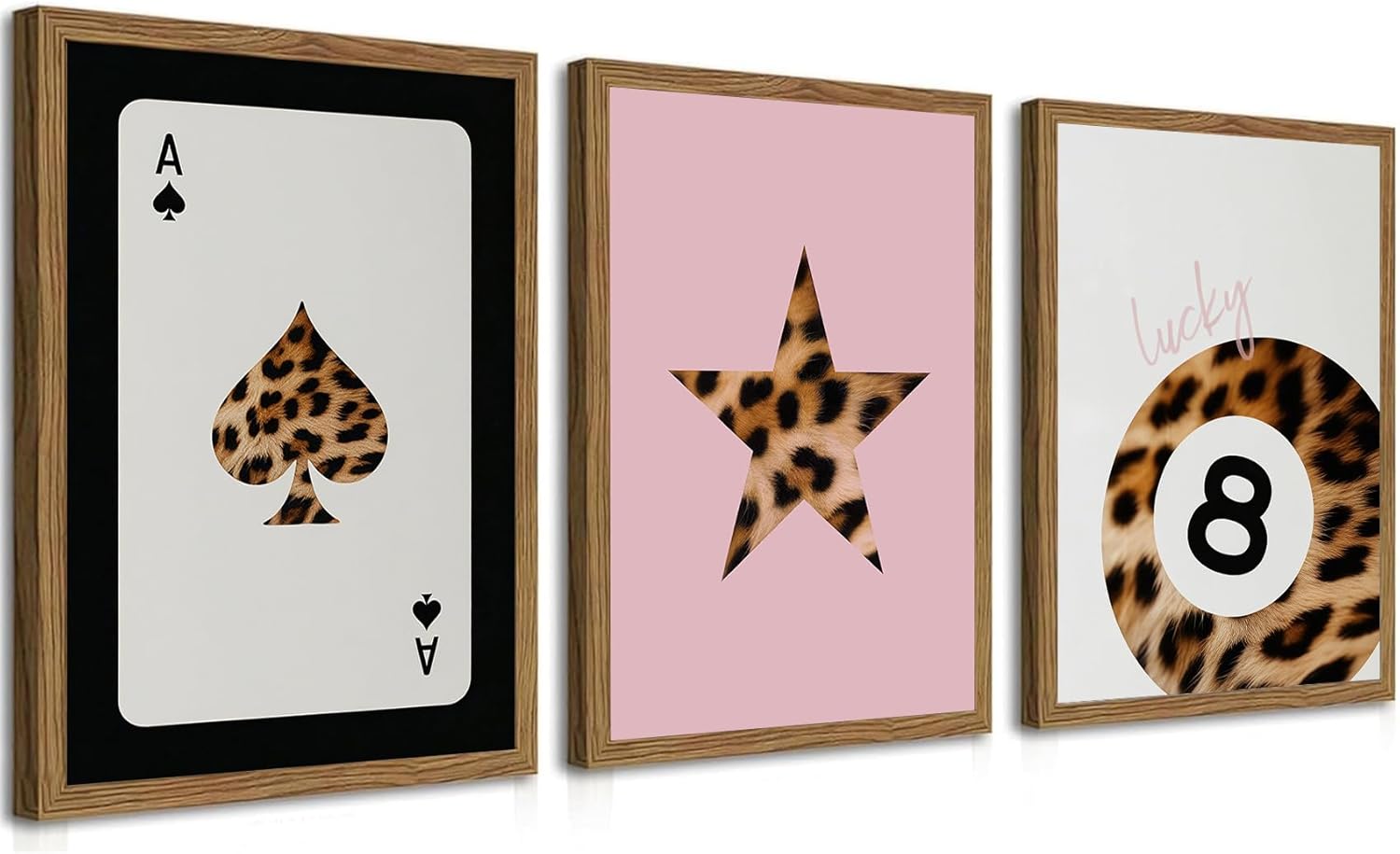 Framed Modern Black Wall Decor — 16" — Framed 12x16 inch