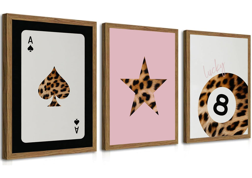 Framed Modern Black Wall Decor — 16"