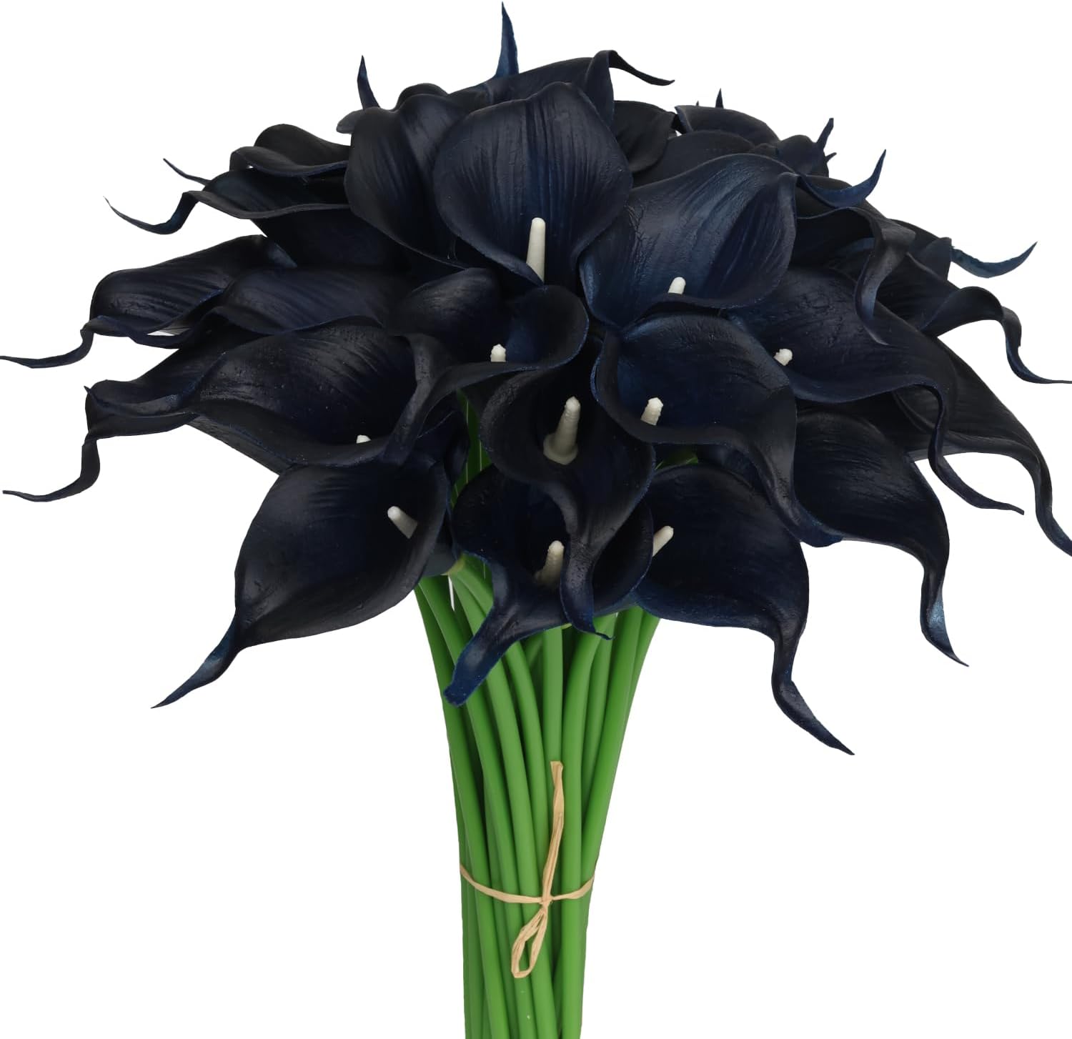 Blue Artificial Plant — Navy Blue
