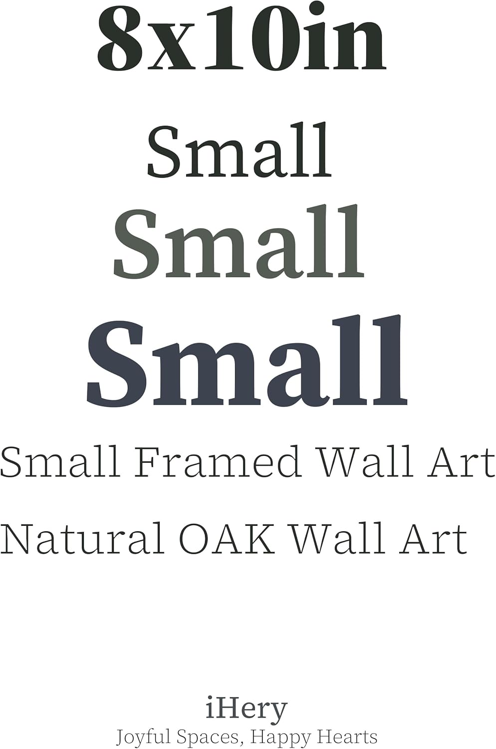 Vintage Black Framed Wall Art — 10" - View 2