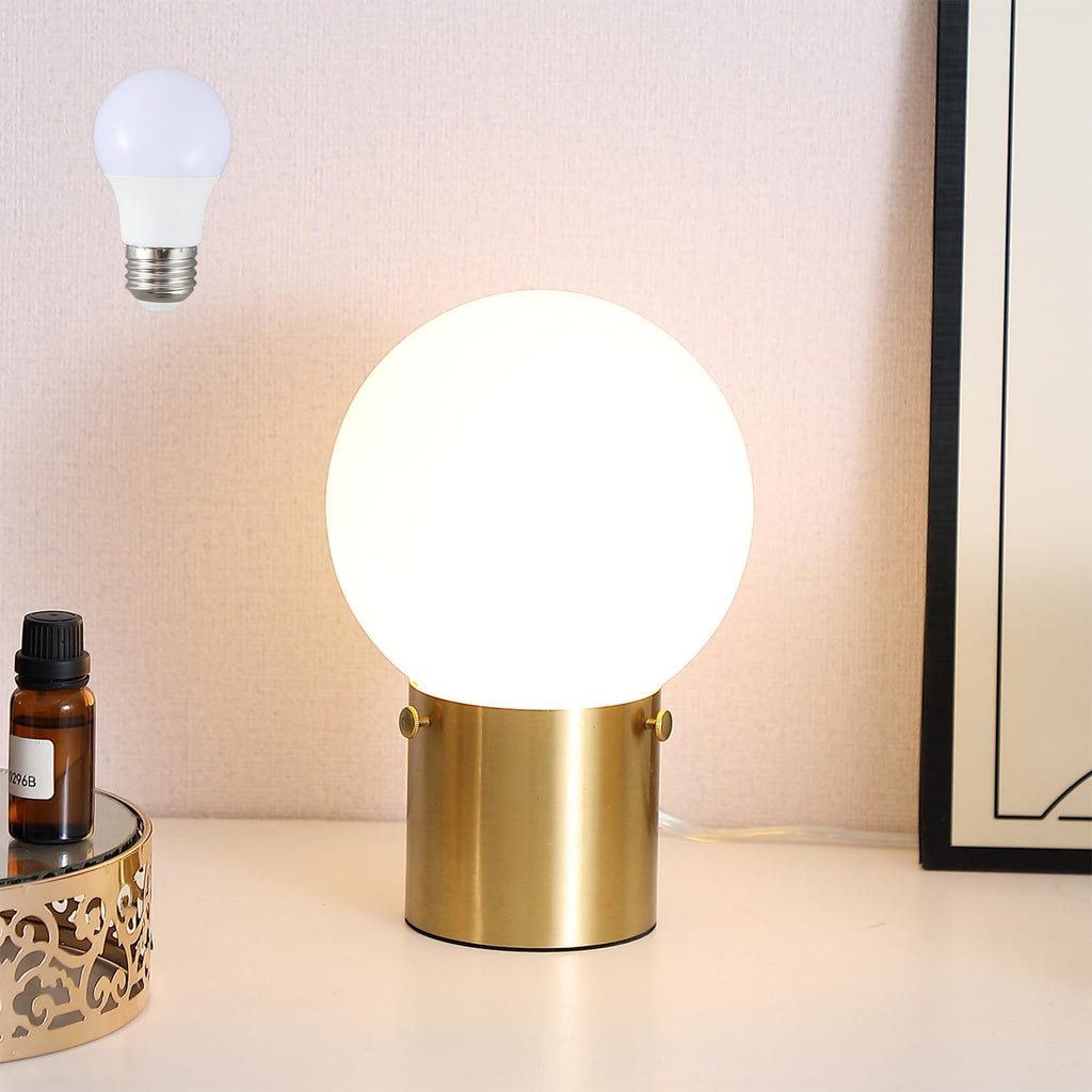 Luxe Black Bedside Lamp