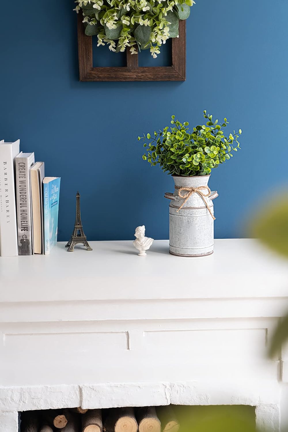 Farmhouse Metal Artificial Plant - View 3