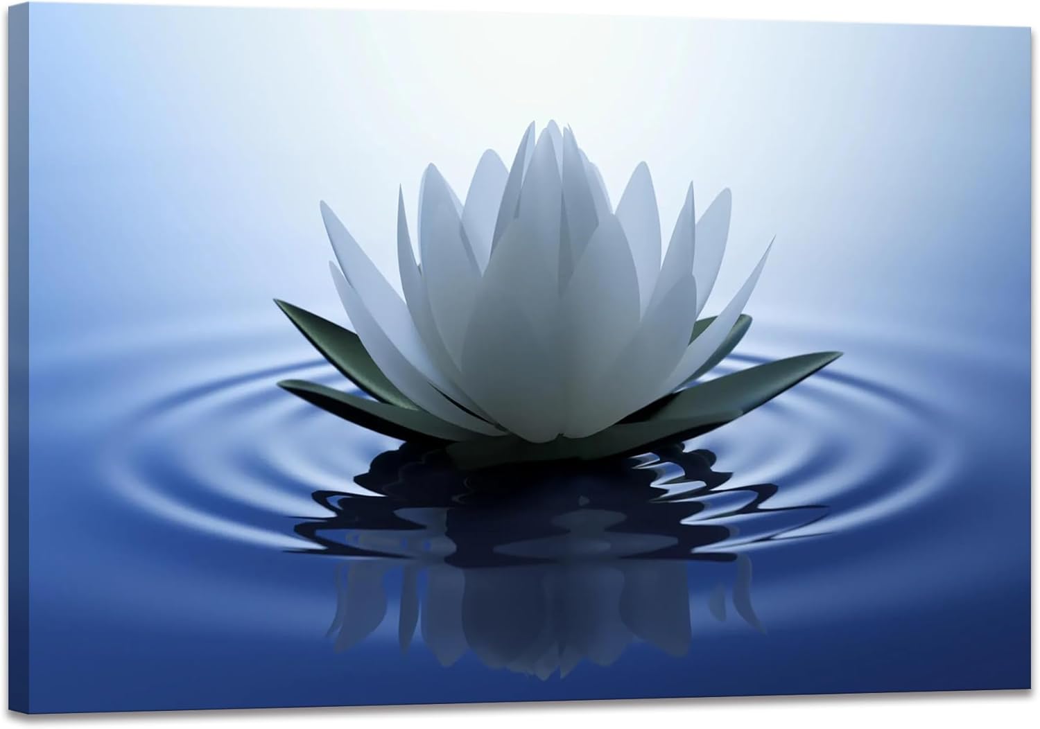 Framed Modern Metal Wall Art — 20" — 16"L x 24"W