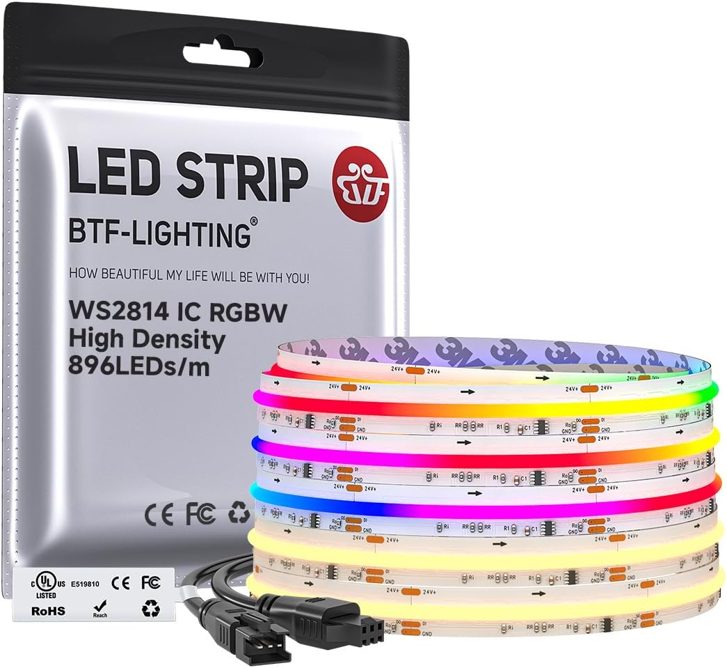 Smart Beige LED Strip Light — RGB+Warm White