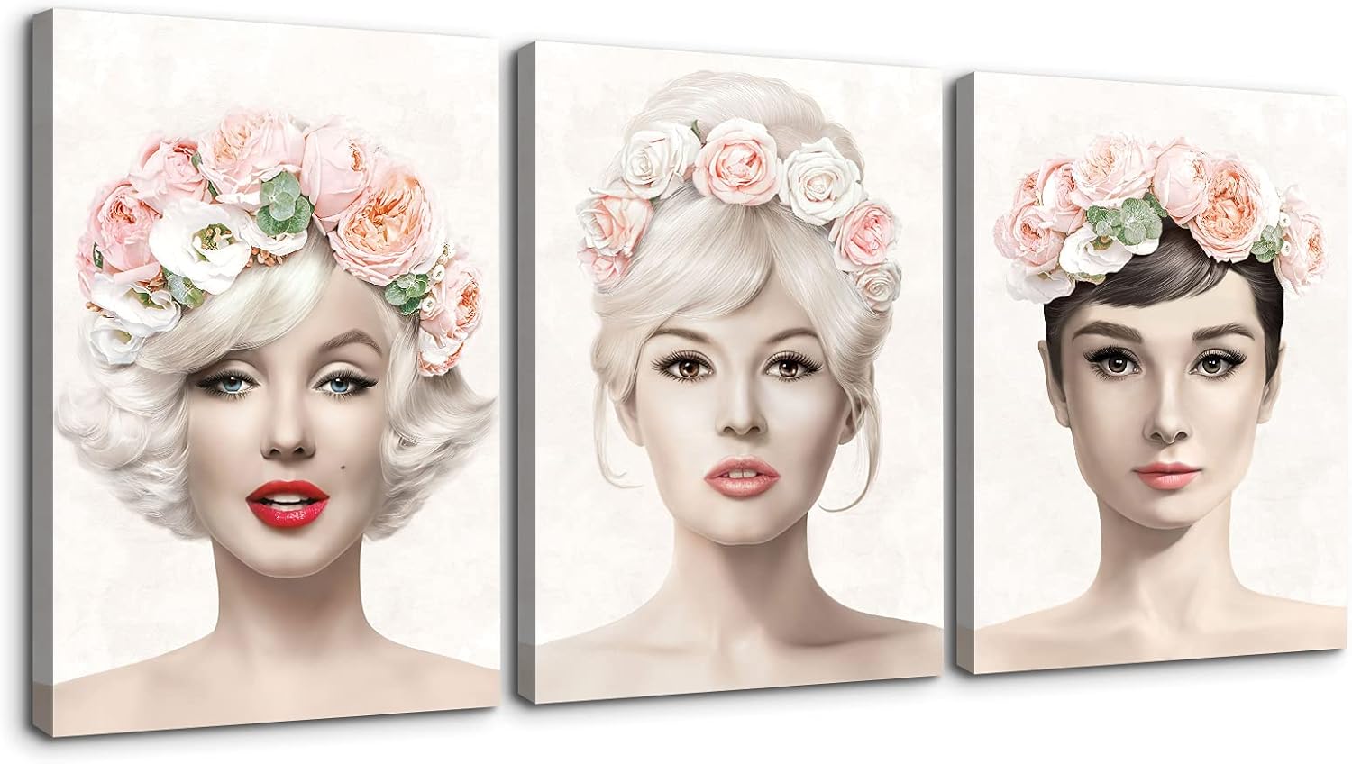 Metal Canvas Wall Art — 16" — Art01