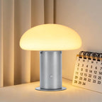Dimmable Mid-Century Metal Nightstand Lamp - View 10