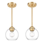 Luxe Black Pendant Light — 1-Light