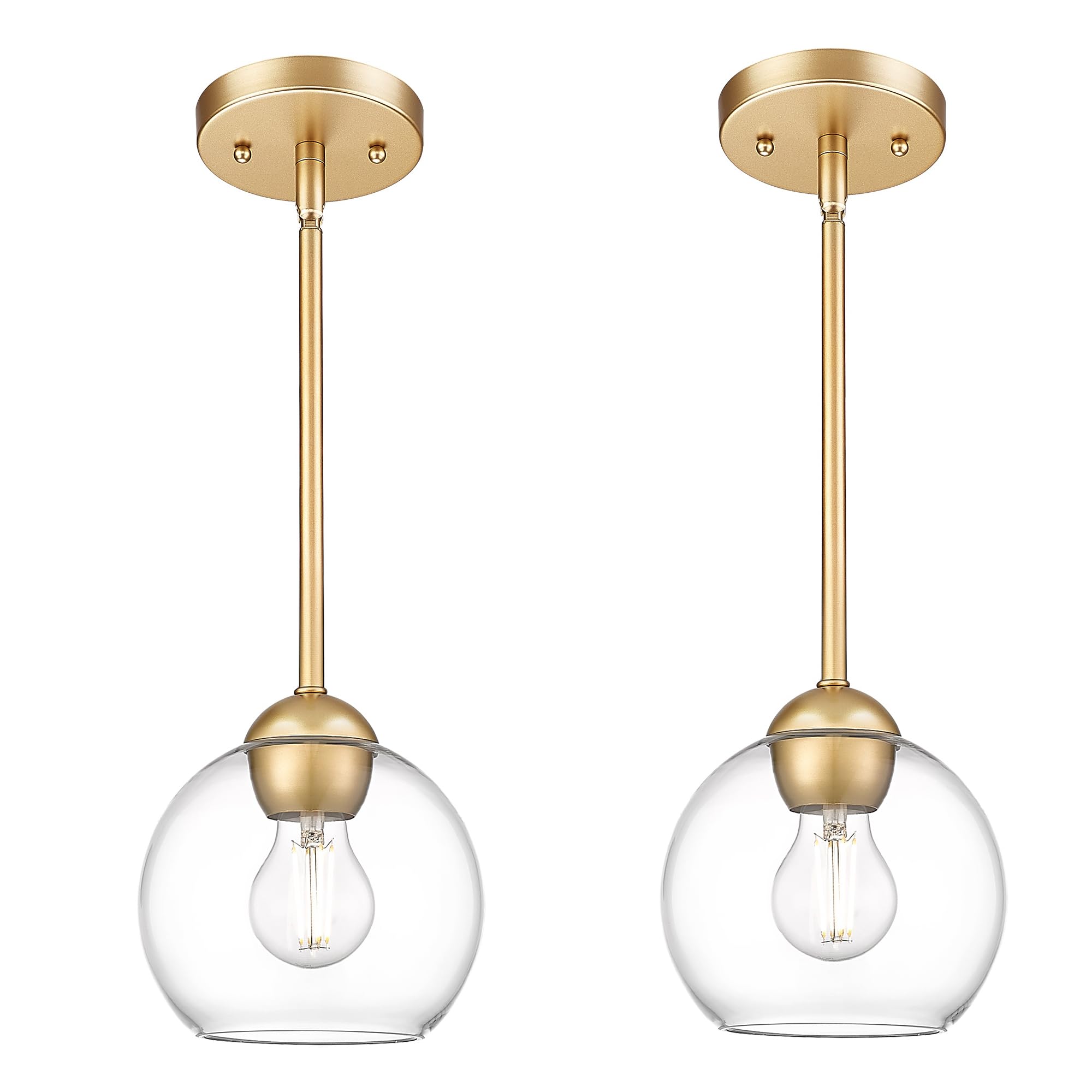 Luxe Black Pendant Light — 1-Light