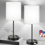 Dimmable Beige Smart Bulb — Set of 2 — (2 Pack)Gray & Matte Black(Base)-5000K Bulbs Included