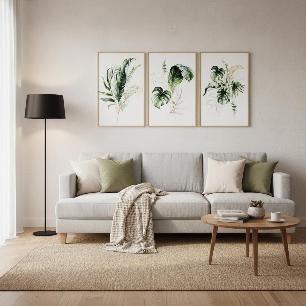 Luxe Metal Framed Wall Art — 24" - View 2
