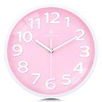 Battery Operated Blue Wall Clock — 12"