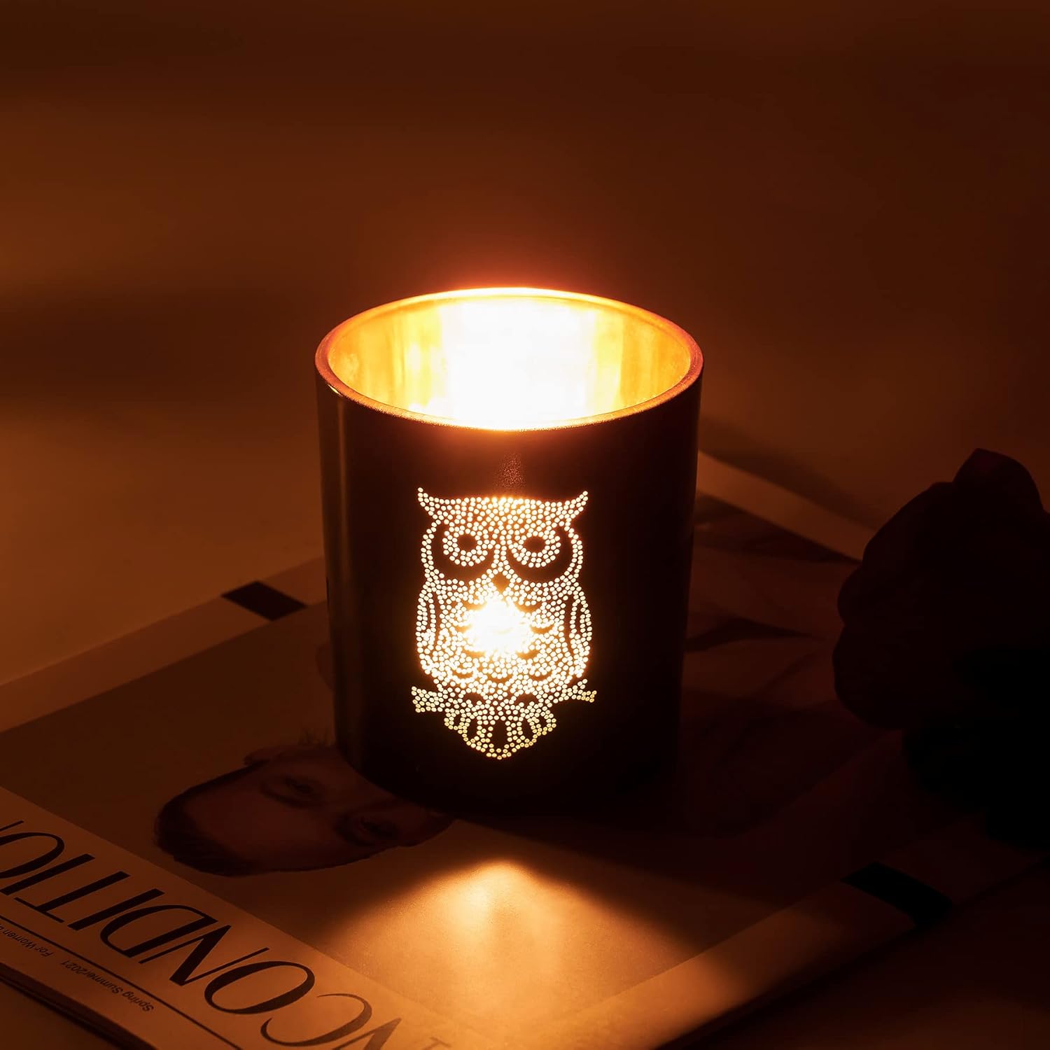 Vintage Luxe Glass Candle - View 3