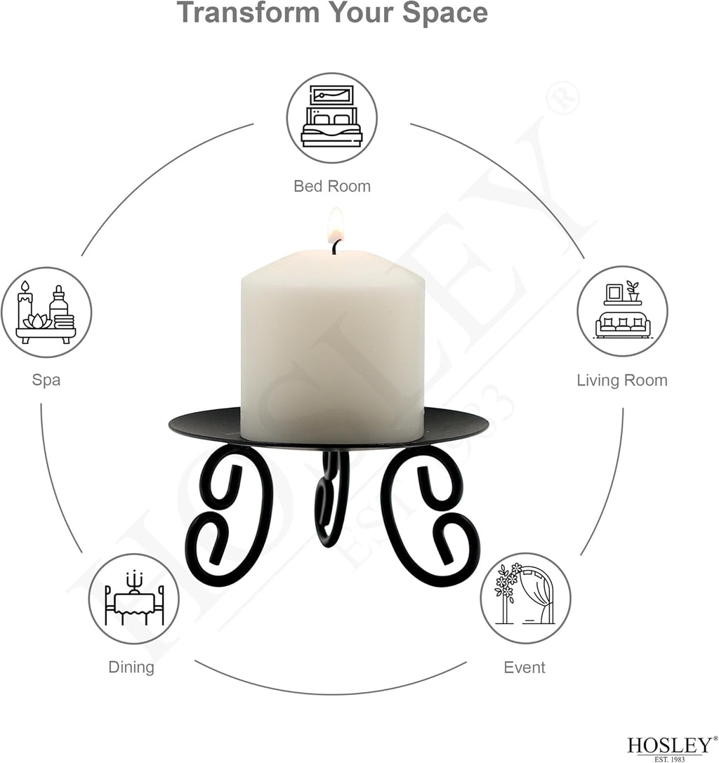 Farmhouse Black Candle — 5" - View 8